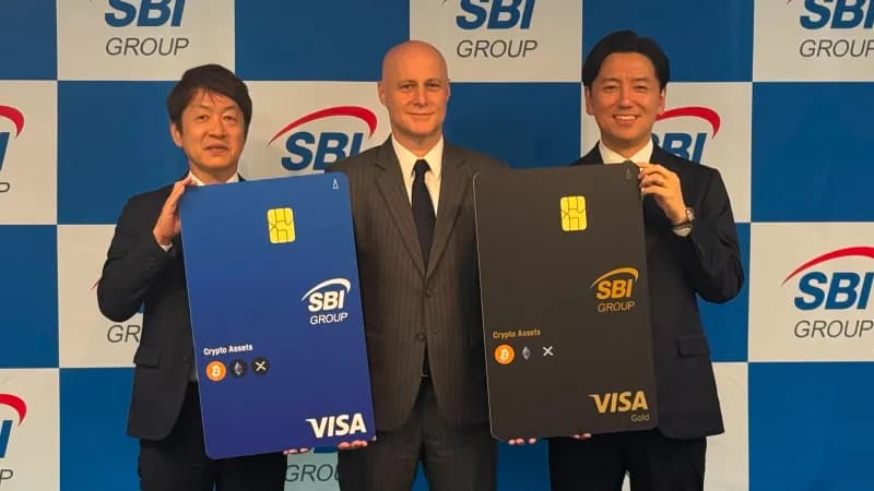 SBI VCトレード、BTC・ETH・XRPが貯まるクレカ発行へ。Visaとアプラスと連携で