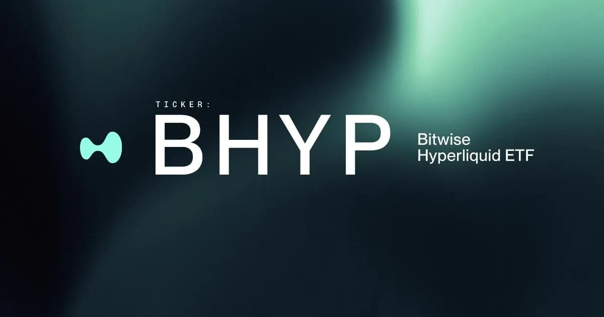 米ビットワイズ、HYPE現物ETFをNYSE上場へ ステーキング報酬提供