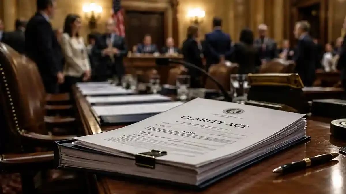 クラリティ法案が上院委員会通過、フィデリティがトークン化ファンドFILQ始動、ジェミナイQ1売上42%増
