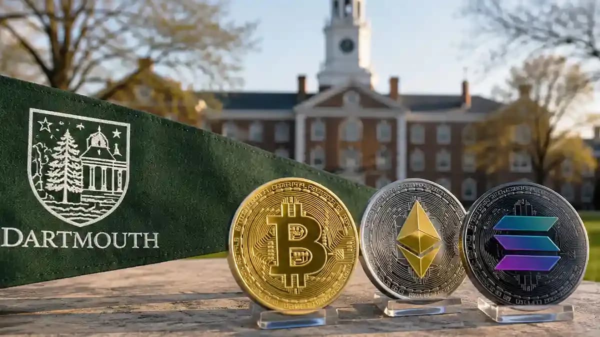 米名門ダートマス大、ソラナETFを新規組み入れ|仮想通貨3銘柄を分散保有