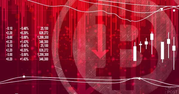 仮想通貨全面安の原因を探る|市場の重荷となっているもの