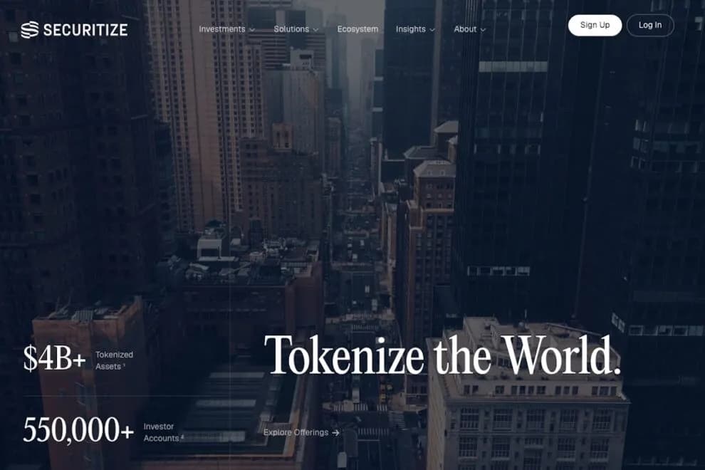 Securitize、第1四半期の売上高が過去最高を記録