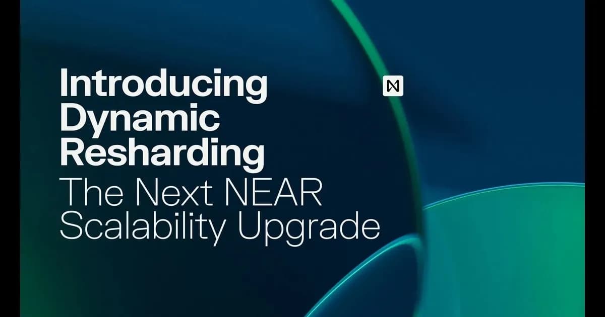 NEARトークン価格高騰、6月末までに動的リシャーディング導入 AIエージェント対応も視野