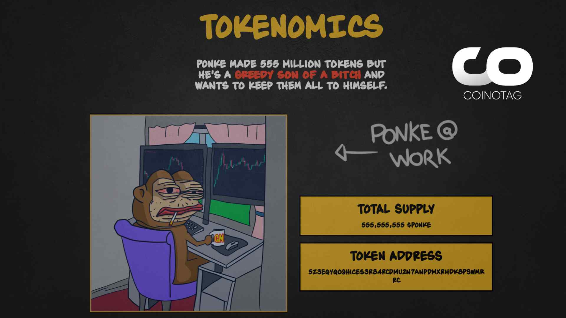 PONKE Tokenomics